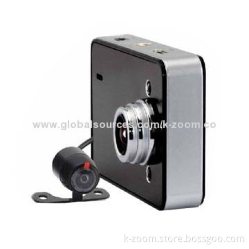 HD mobile DVR, 2-channel, front maximum 1,920*1,080/25fps